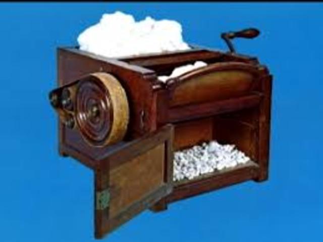 Eli Whitney Patented the Cotton Gin