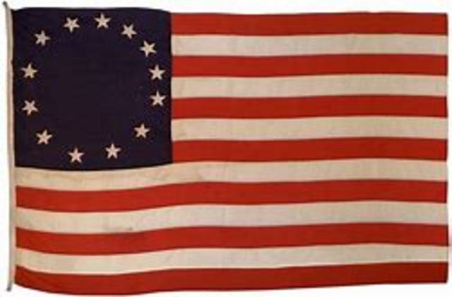 The First American Flag