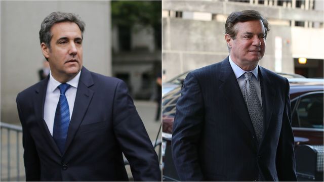 Manafort and Cohen both plead guilty