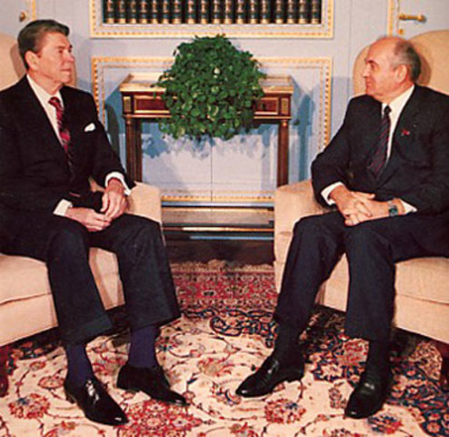 Geneva Conference with Gorbachev