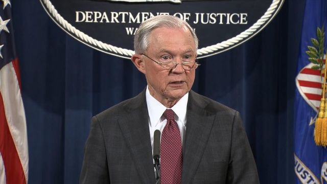 Attorney General Jeff Sessions Recuses himself