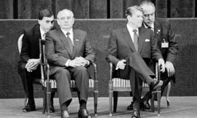 Geneva Conference with Gorbachev