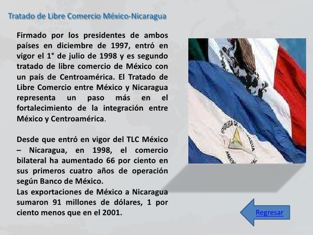 TLC con Nicaragua