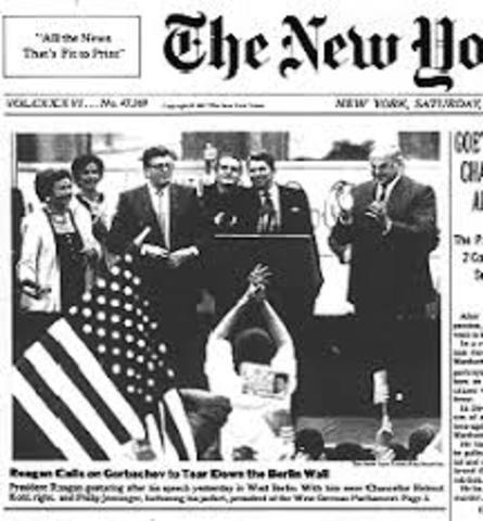 'Tear Down This Wall' Speech