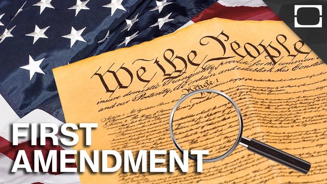 What is the First Amendment?
