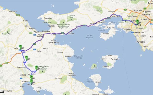 Η ΜΕΤΑΦΟΡΑ ΠΡΩΤΕΥΟΥΣΑΣ ΑΠΟ ΤΟ ΝΑΥΠΛΙΟ ΣΤΗΝ ΑΘΗΝΑ