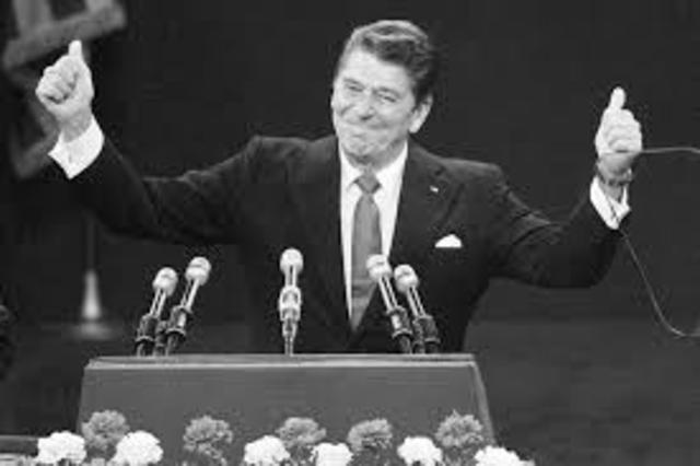 Reagan elected