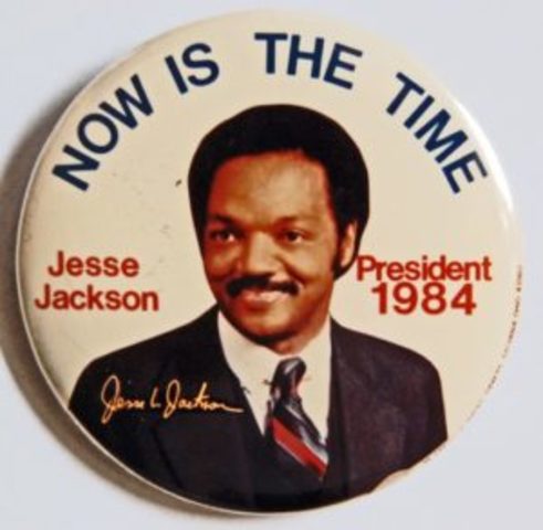 First African American man to run for Presidency