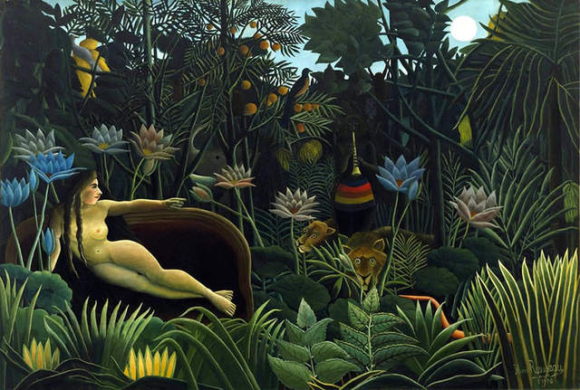 "El sueño" de Henri Rousseau