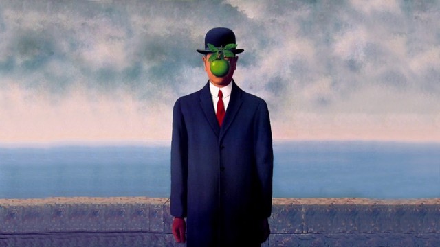 "El hijo del hombre" de René Magritte