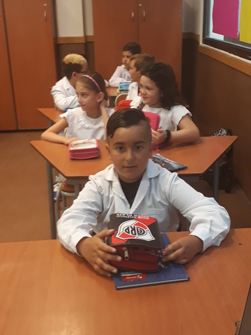 Primer día de clase de 3º grado