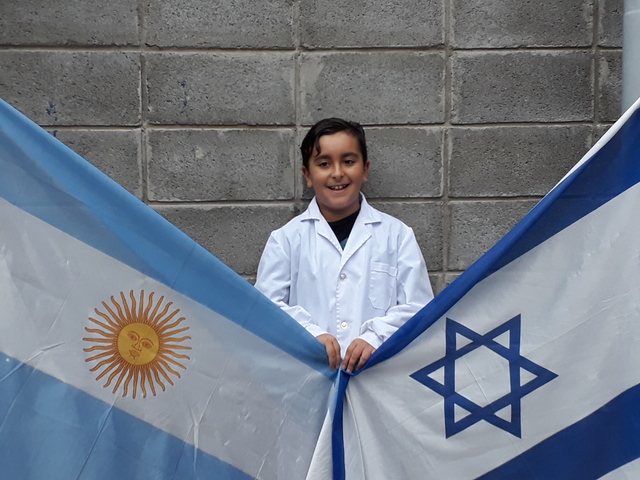 3º grado izamiento de la bandera