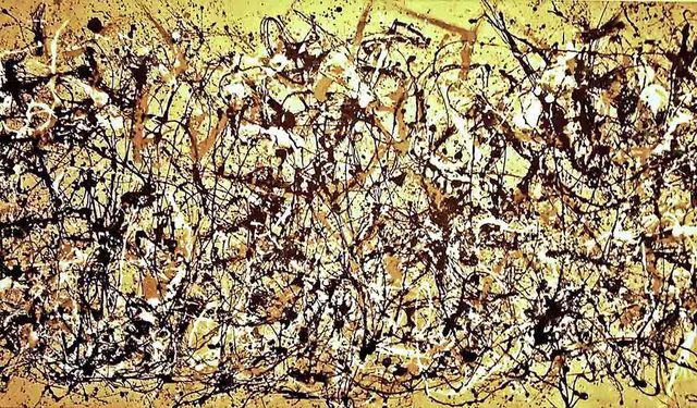 "Ritmo de otoño" de Jackson Pollock