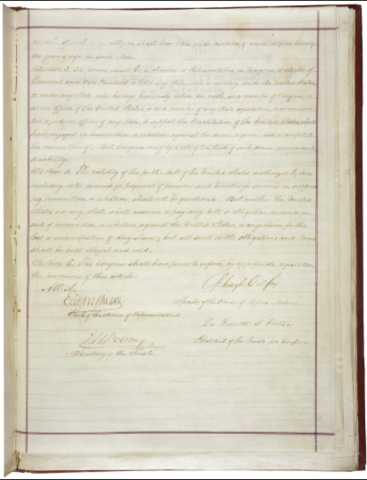 14th Amendment is Passed