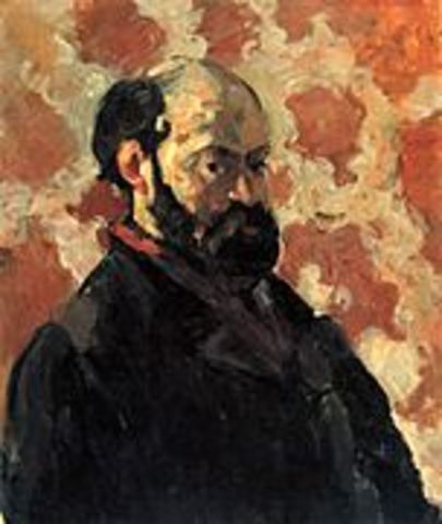 Self-portrait. Paul Cezanne