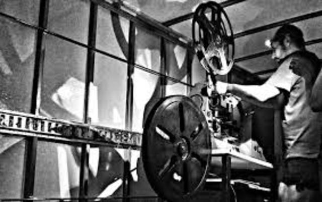 primera proyección de cine Hermanos Lumier