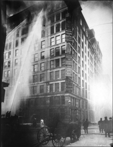 Triangle Shirtwaist Fire results 146 Deaths
