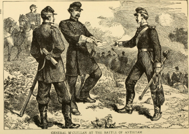 The battle of Antietam