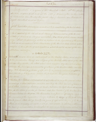 Fourteenth Amendment