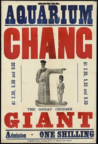 Royal Aquarium: Chang the Great Chinese Giant