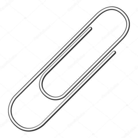 Clip metálico para papel