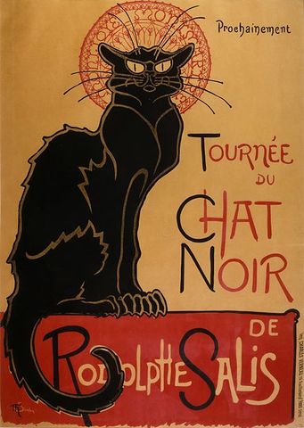 Thèophile Steinlen - Cabaret du Chat Noir