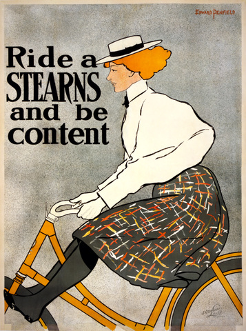 Edward Penfield - Ride a Stearns and Be Content