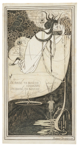 Aubrey Beardsley - J'ai baisé ta bouche, lokanaan