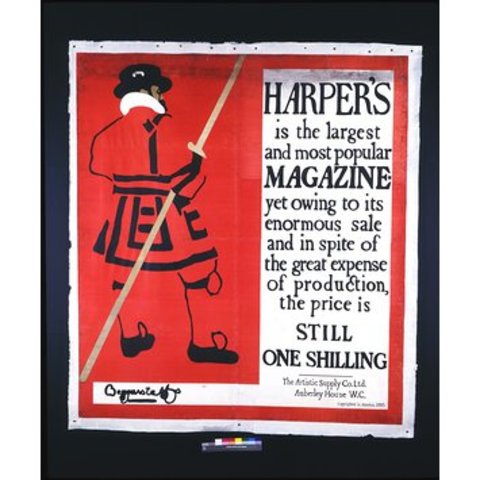 The Beggarstaff Brothers (William Nicholson and James Pryde) - Harper's