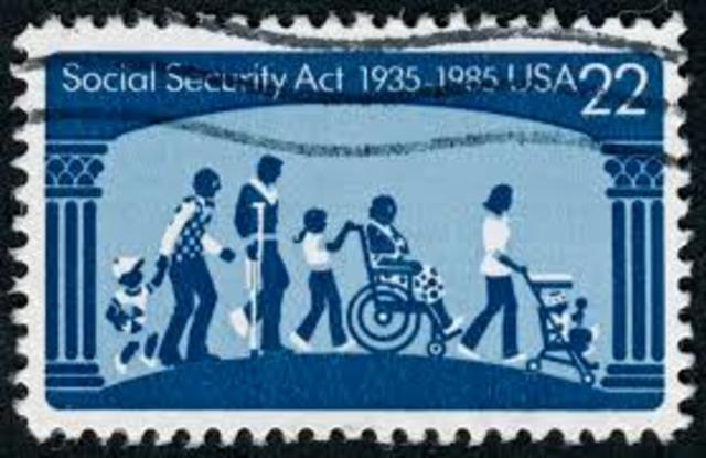 The Social Security Act is Passed