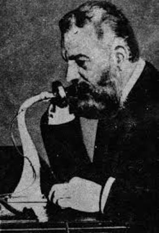 Alexander Graham Bell Makes the First Transmission on the Photophone