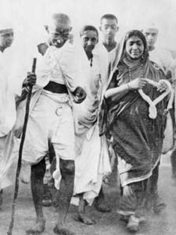 Gandhi and the Salt March