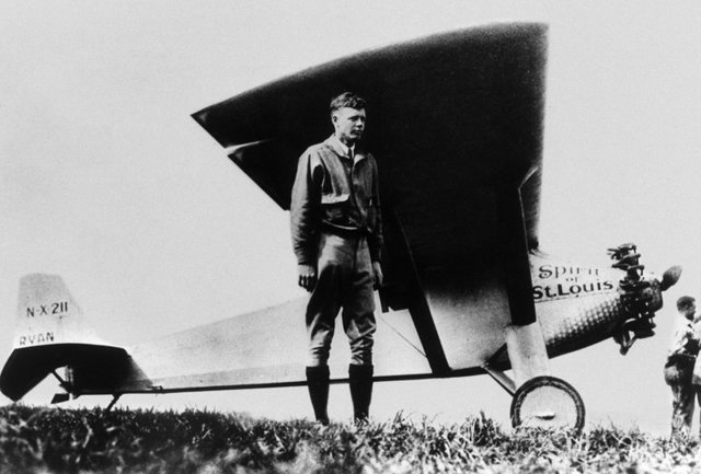Charles Lindbergh Flies First Nonstop Transatlantic Flight