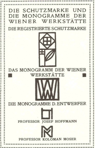 Wiener Werkstätte Logotypes