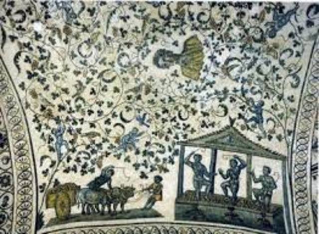 mosaico mausoleo Constantina