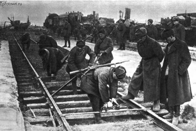 Рельсовая война» советских партизан