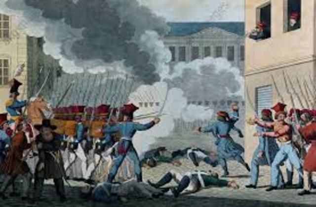 revolts break out in Poland