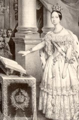 Isabel II declarada mayor de edad