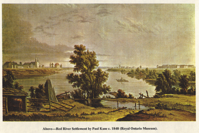 The Métis on the Red River settlements