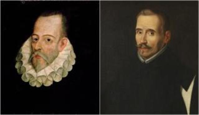 Cervantes conoce a Lope de Vega