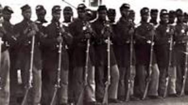 the 54th Massachusetts infantry