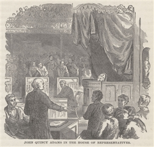 The House ¨Gag Rule¨ is Instituted