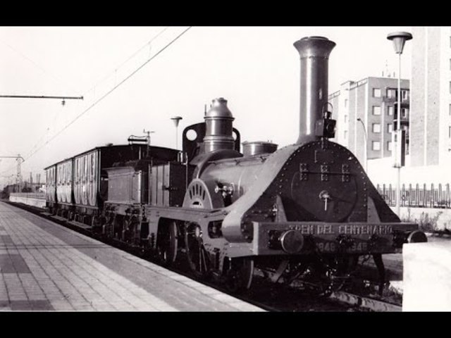 Primer ferrocarril: Barcelona-Mataró