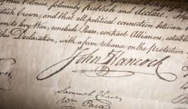 The Declaration of Independence