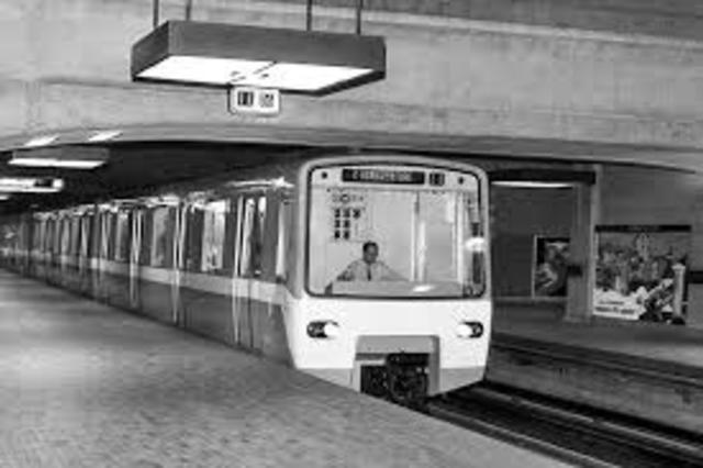 Inauguration du métro de Montréal 1966