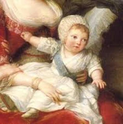 Birth of Marie Antoinette