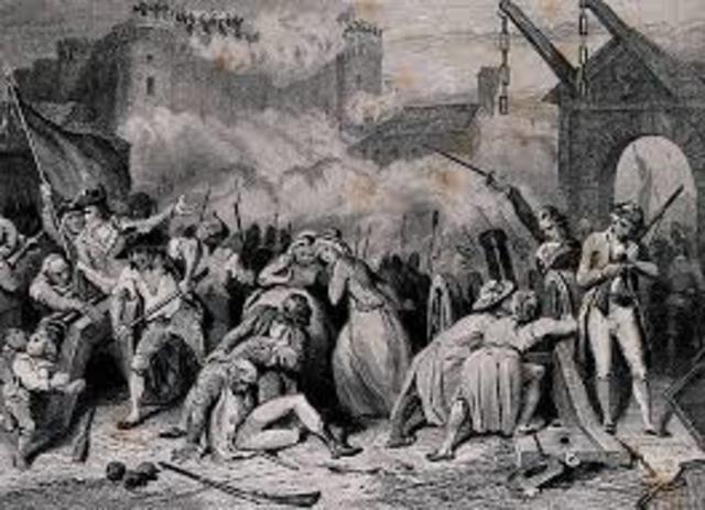 The capture of the Bastille