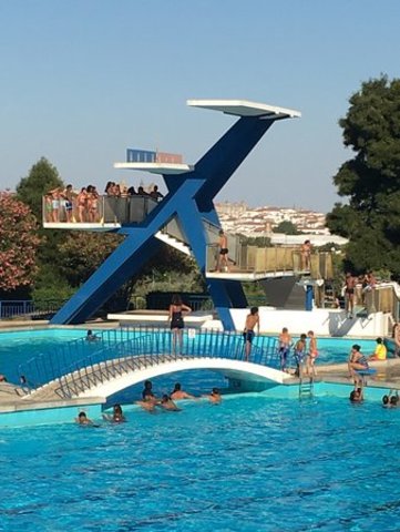 La meva primera medalla guanyada de piscina