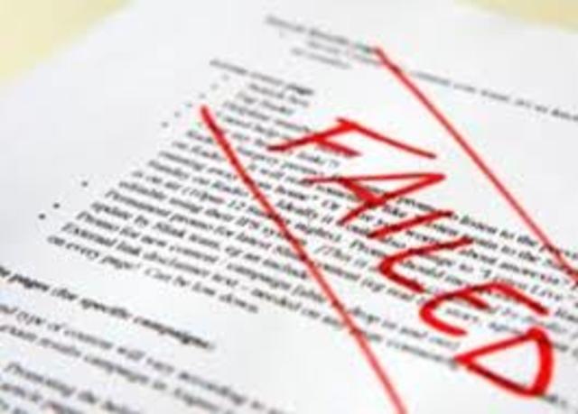 Suspenc un examen de Naturals, el primer.