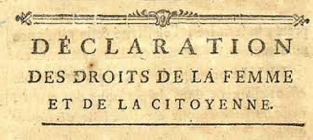 Déclaration des droits de la femme et de la citoyenne
